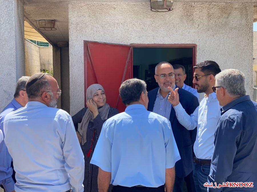  النائب السعدي ومدير عام سلطة البريد في زيارة عمل لقريتي اكسال ودبورية